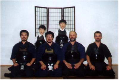 Our Kendo Instructor and students